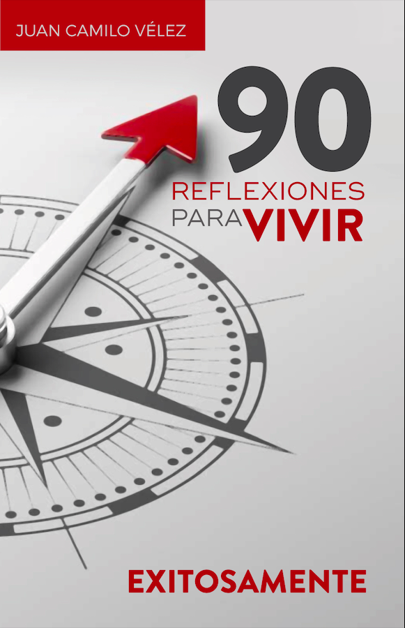 Portada de 90 reflexiones para vivir exitosamente